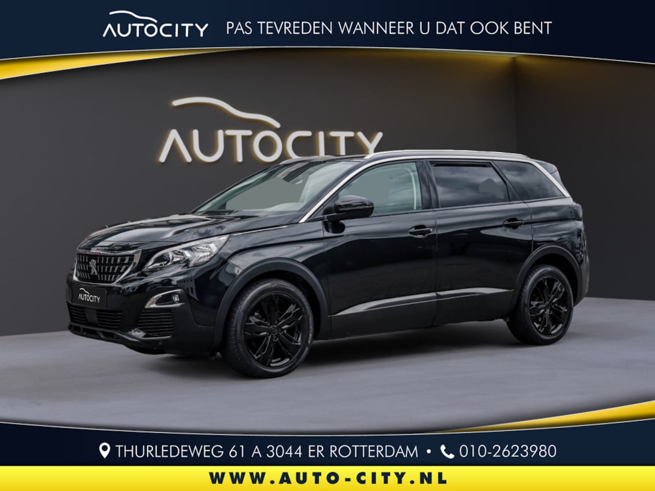 Peugeot 5008 - 5008 1.2 PureTech 130 Black Edition l Keyless l Camera l 7 Perso - AutoWereld.nl