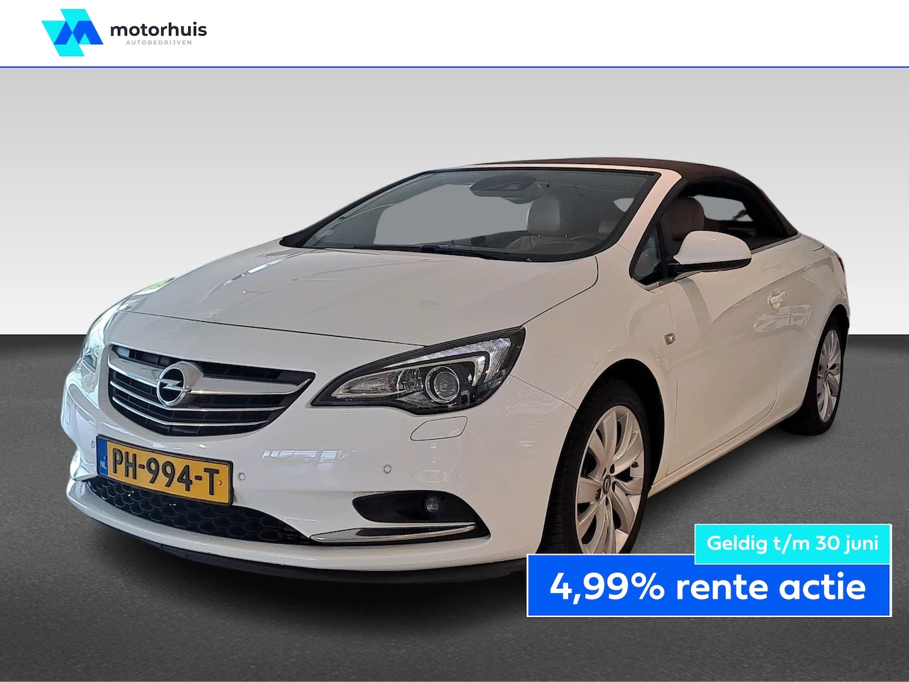 Opel Cascada - 1.6 Turbo 170PK Automaat Innovation Cabriolet - AutoWereld.nl