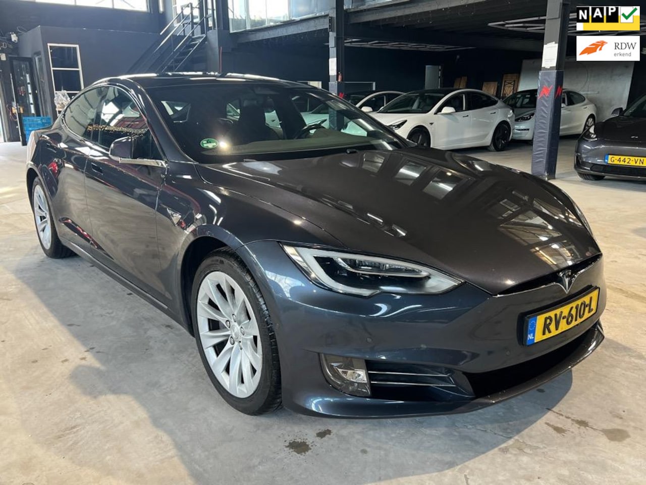 Tesla Model S - 75D Dual Motor Enhanced Autopilot Panoramadak - AutoWereld.nl