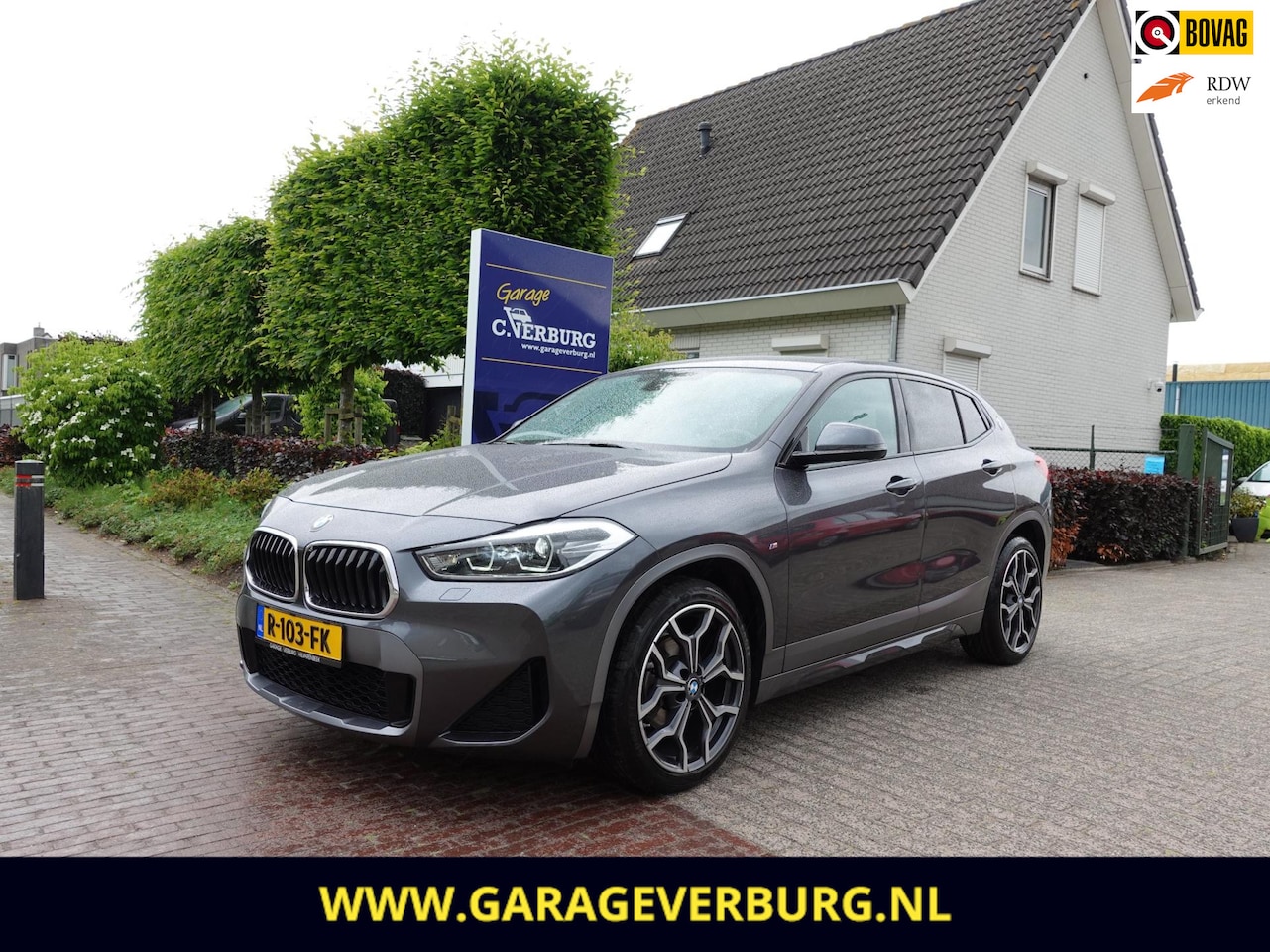 BMW X2 - SDrive18i High Executive Automaat (M-Sport,Navi,AdaptiveCruise,PDC,Trekhaak,1/2 Leer,Elek. - AutoWereld.nl