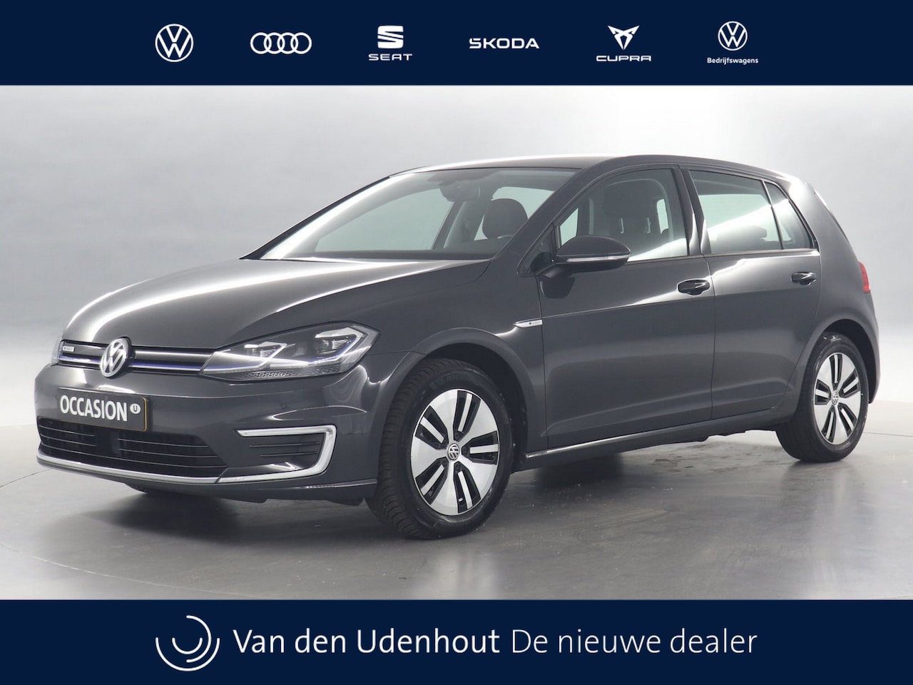 Volkswagen e-Golf - 36kWh / 136pk E-DITION / Adaptive Cruise / Navigatie / LED - AutoWereld.nl