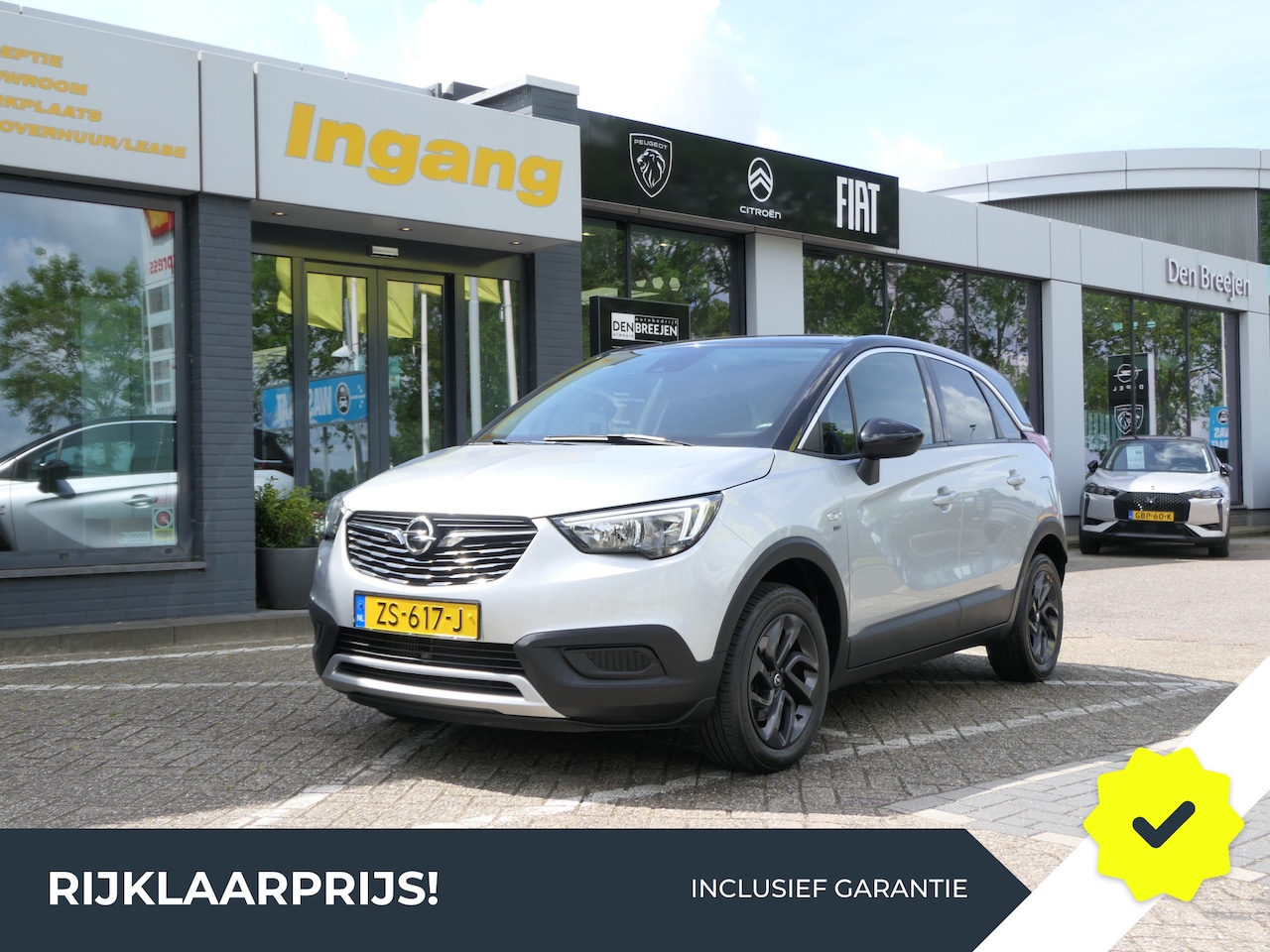 Opel Crossland X - 1.2 Turbo 120 Jaar Edition Automaat | 1e eigenaar | Parkeersensoren - AutoWereld.nl
