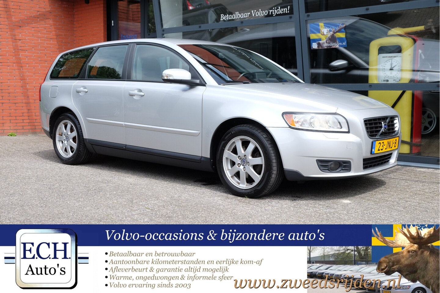 Volvo V50 - 1.8 125 pk Navi, Bluetooth, Cruise Control - AutoWereld.nl
