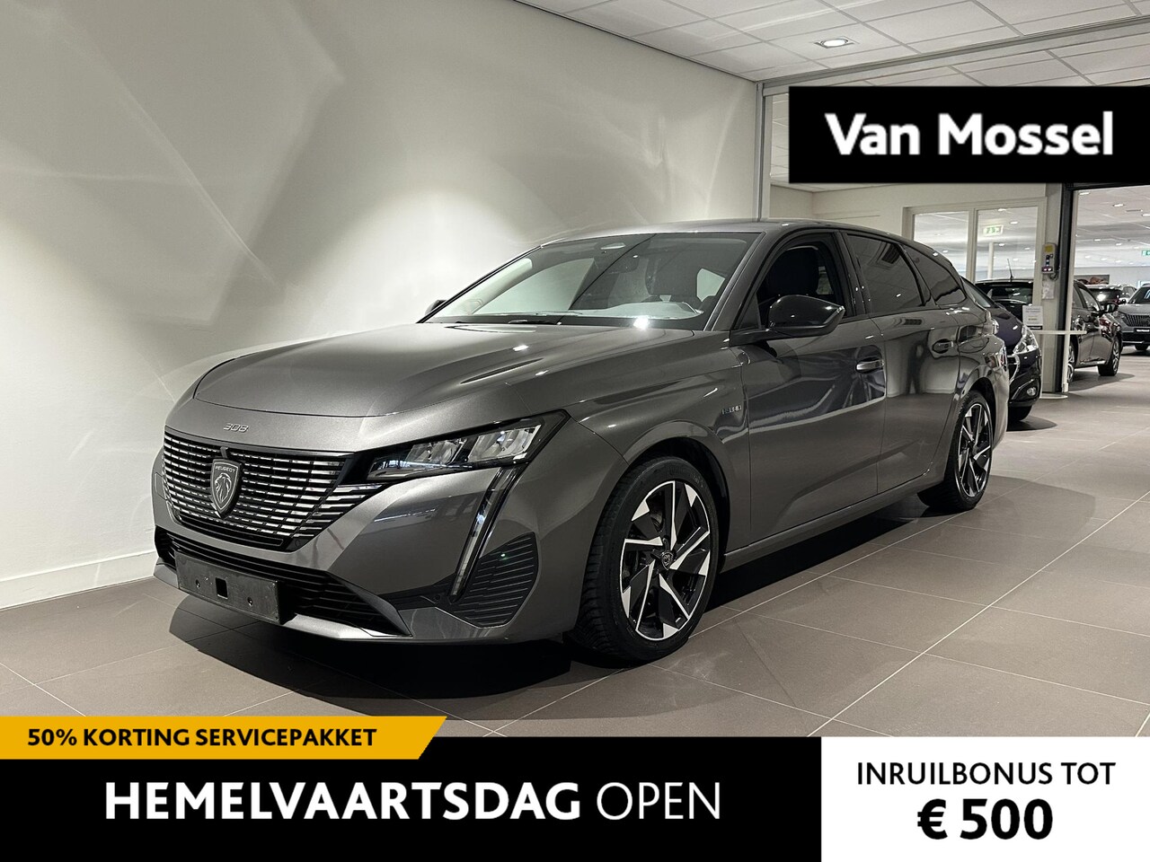 Peugeot 308 SW - 1.6 Plug-in Hybrid 180 Allure | Dodehoekdetectie | Camera | Adaptieve Cruise Control | Voo - AutoWereld.nl