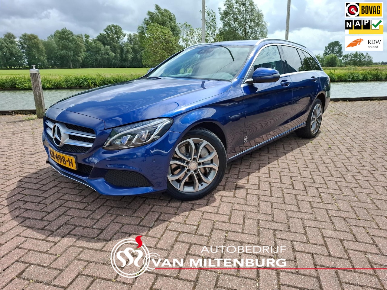 Mercedes-Benz C-klasse Estate - 350 e Lease Edition Clima Navi Camera Luchtvering - AutoWereld.nl