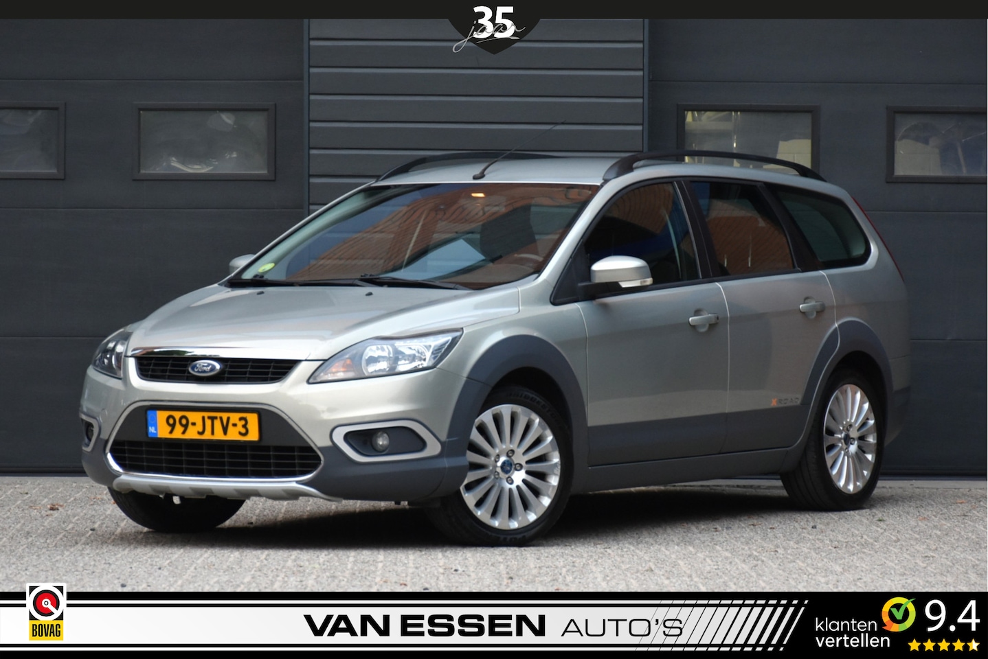 Ford Focus Wagon - 1.6 Titanium Airco Trekhaak PDC Nieuwe APK NL-Auto! - AutoWereld.nl