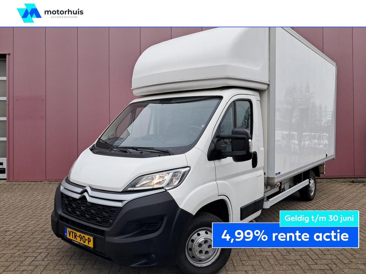 Citroën Jumper - BAKWAGEN 2.0 BlueHDi *EURO6* 165PK 3500KG 3 ZITS AIRCO - AutoWereld.nl
