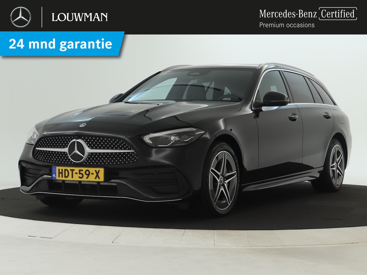 Mercedes-Benz C-klasse Estate - 300 e AMG-Line | Trekhaak af fabriek |  EASY PACK achterklep | Sfeerverlichting | Dodehoek - AutoWereld.nl