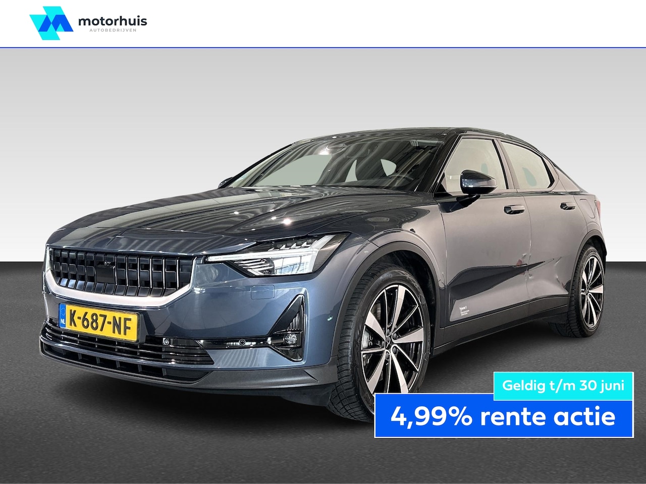 Polestar 2 - Polestar 2 - Long Range Dual Motor Launch Edition 78 kWh 408pk Automaat - AutoWereld.nl