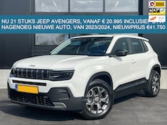 Jeep Avenger - Longitude 54 kWh 21 STUKS |385WLTP|APPLE CARPLAY|ANDROID AUTO|LED|CRUISE CONTR.|KEYLESS GO