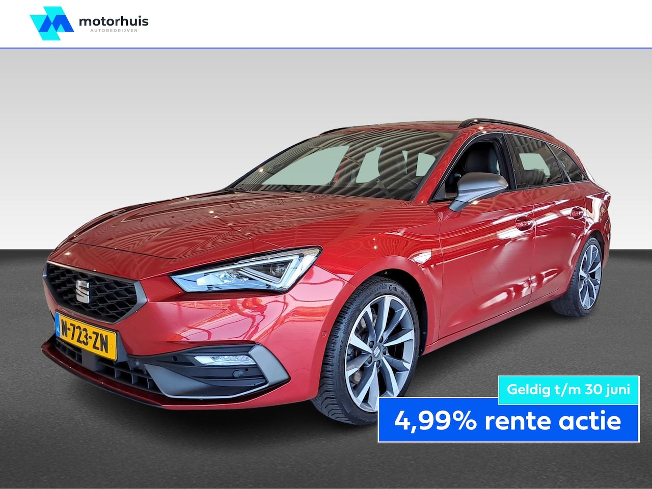 Seat Leon Sportstourer - 1.5 eTSI 150pk DSG-7 FR Launch Edition - AutoWereld.nl