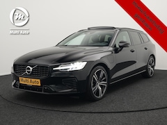 Volvo V60 - T6 Recharge AWD R-Design Plug In Hybrid Dealer O.H. PHEV | Panodak | Lederen Sportstoelen