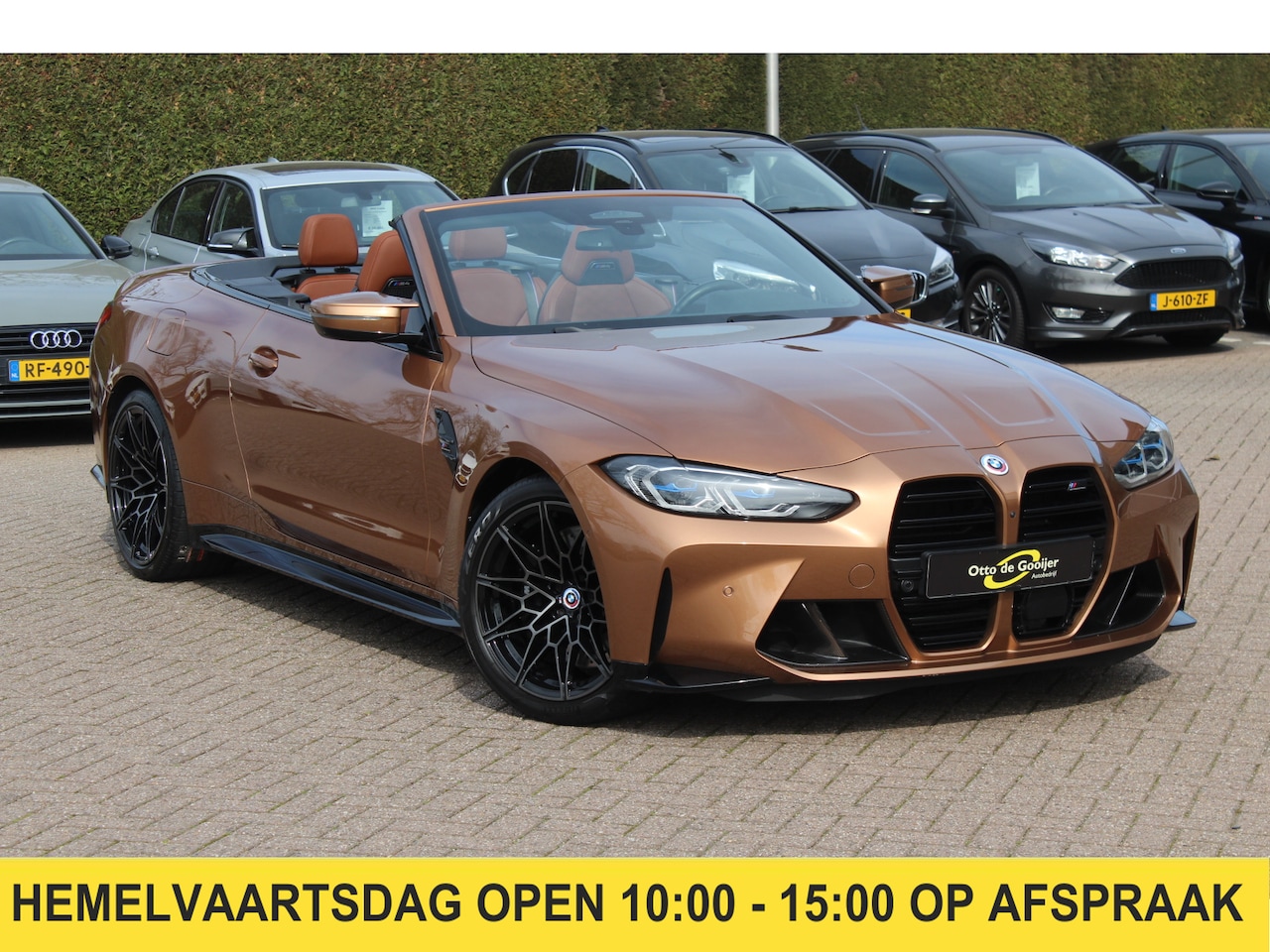 BMW 4-serie Cabrio - M4 xDrive Competition / Camera / Head-up / Carbon / Nekverwarming / H&K / Keyless / Stuurv - AutoWereld.nl