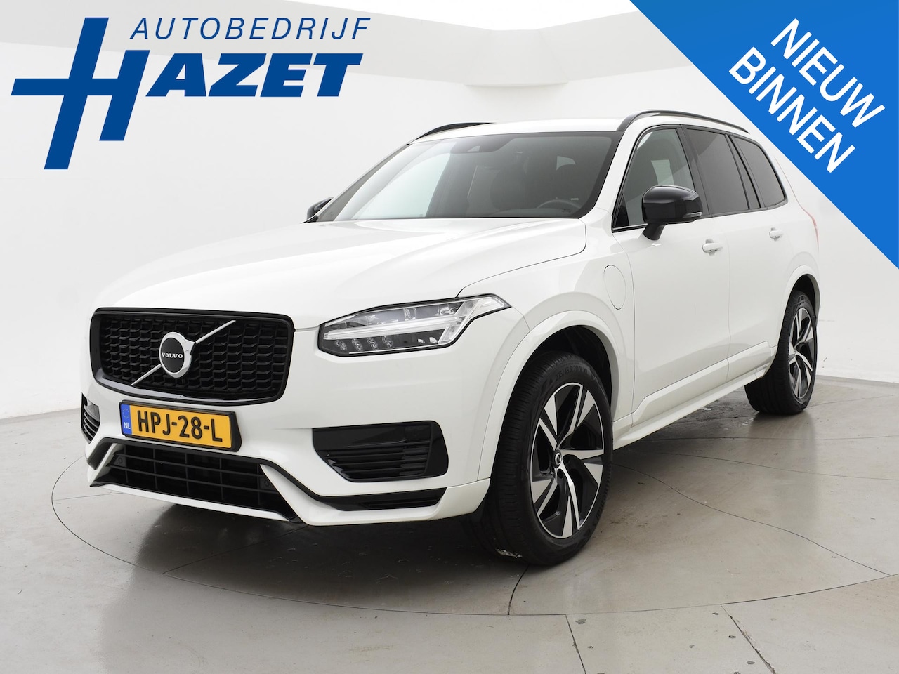 Volvo XC90 - 2.0 T8 RECHARGE 390 PK R-DESIGN 7-PERS. + WEGKL. TREKHAAK | STUURVERW. | APPLE CARPLAY - AutoWereld.nl