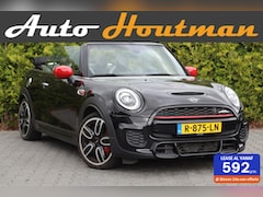 MINI Cabrio - 2.0 John Cooper Works Chili 232 PK Hud|Led|Schaalstoelen|Pdc|CarPlay|ACC|Adaptief Onderste
