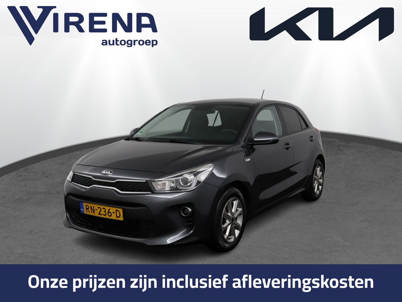 Kia Rio - 1.0 TGDI ComfortPlusLine Navigator - Achteruitrij camera - Bluetooth - Cruise Control - Ap - AutoWereld.nl