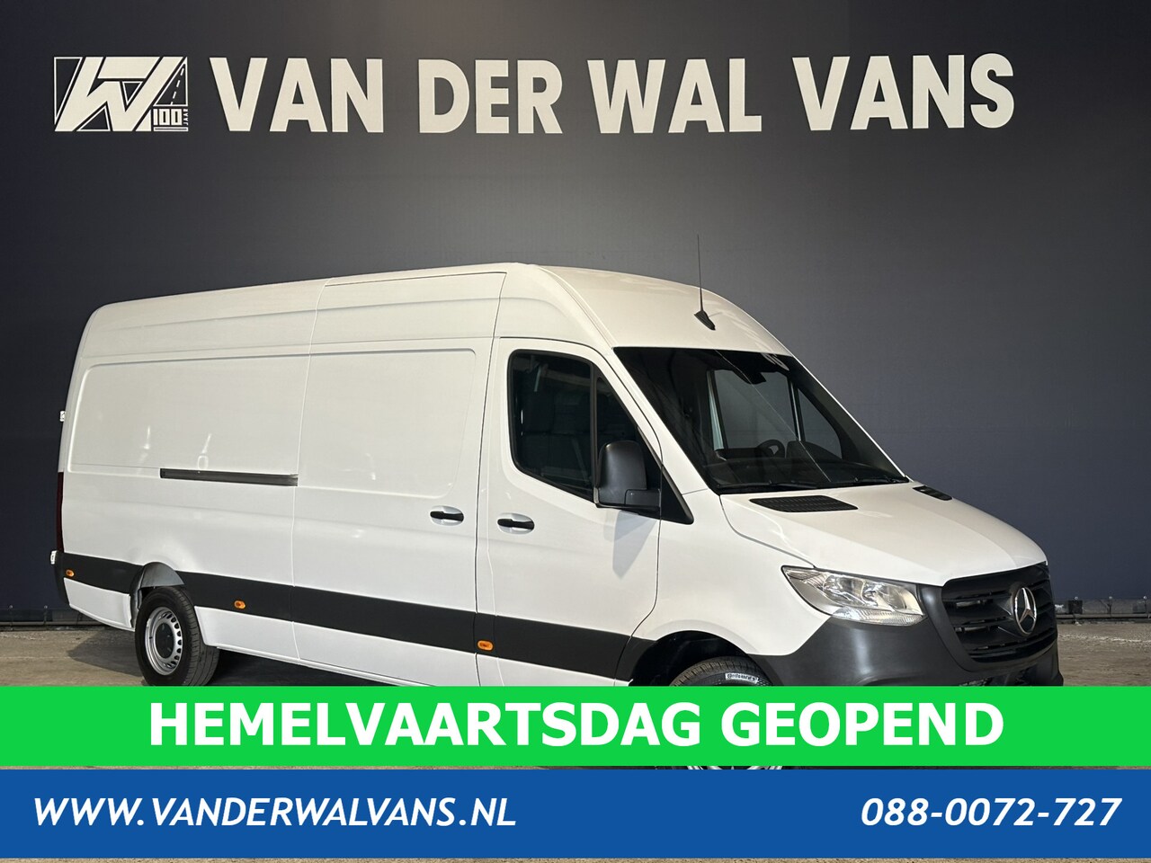 Mercedes-Benz Sprinter - 317 CDI 170pk L3H2 Fabrieksgarantie Euro6 # Airco | Camera | Apple Carplay | Cruisecontrol - AutoWereld.nl