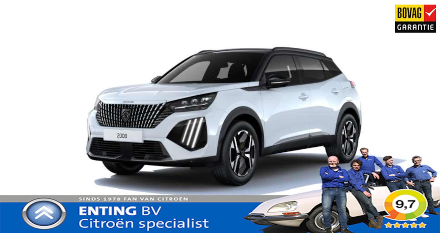 Peugeot 2008 - 1.2 Hybrid 145 GT SCHUIFDAK ZICHTPAKKET 360 CAM - AutoWereld.nl