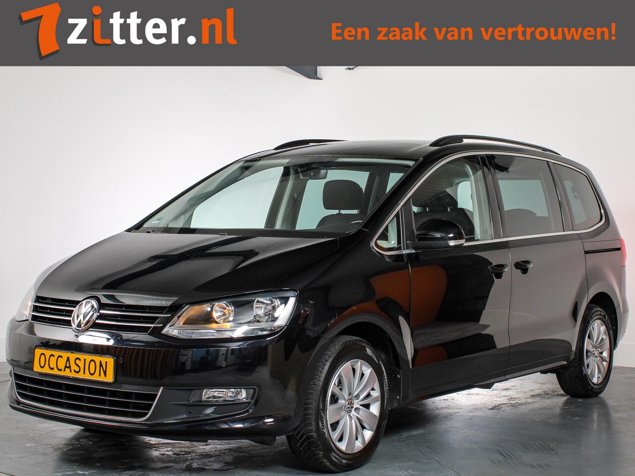 Volkswagen Sharan - 1.4 TSI Comfortline 7-persoons Stoelverwarming, Cruise control, Automaat, Navigatie, Parke - AutoWereld.nl