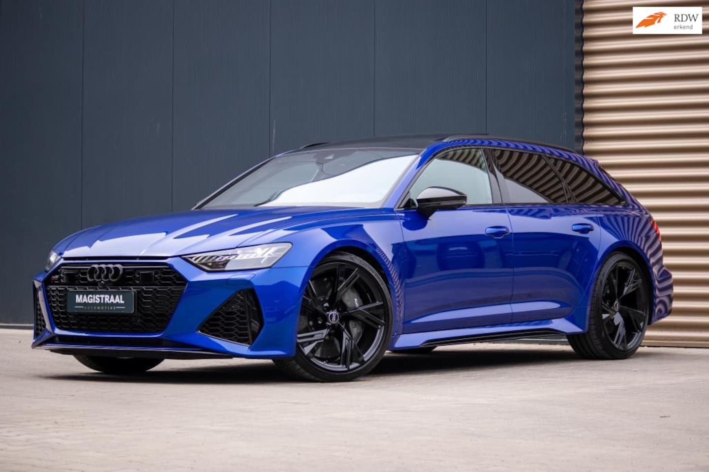 Audi RS6 - TFSI 4.0 V8 Quattro fabrieksgarantie|Dynamic plus|Keramische remmen|B&O|Panorama|Soft clos - AutoWereld.nl