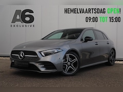 Mercedes-Benz A-klasse - 180 AMG Night Pakket Automaat Panoramadak Sfeerverlichting Keyless Half Leder Full LED 18