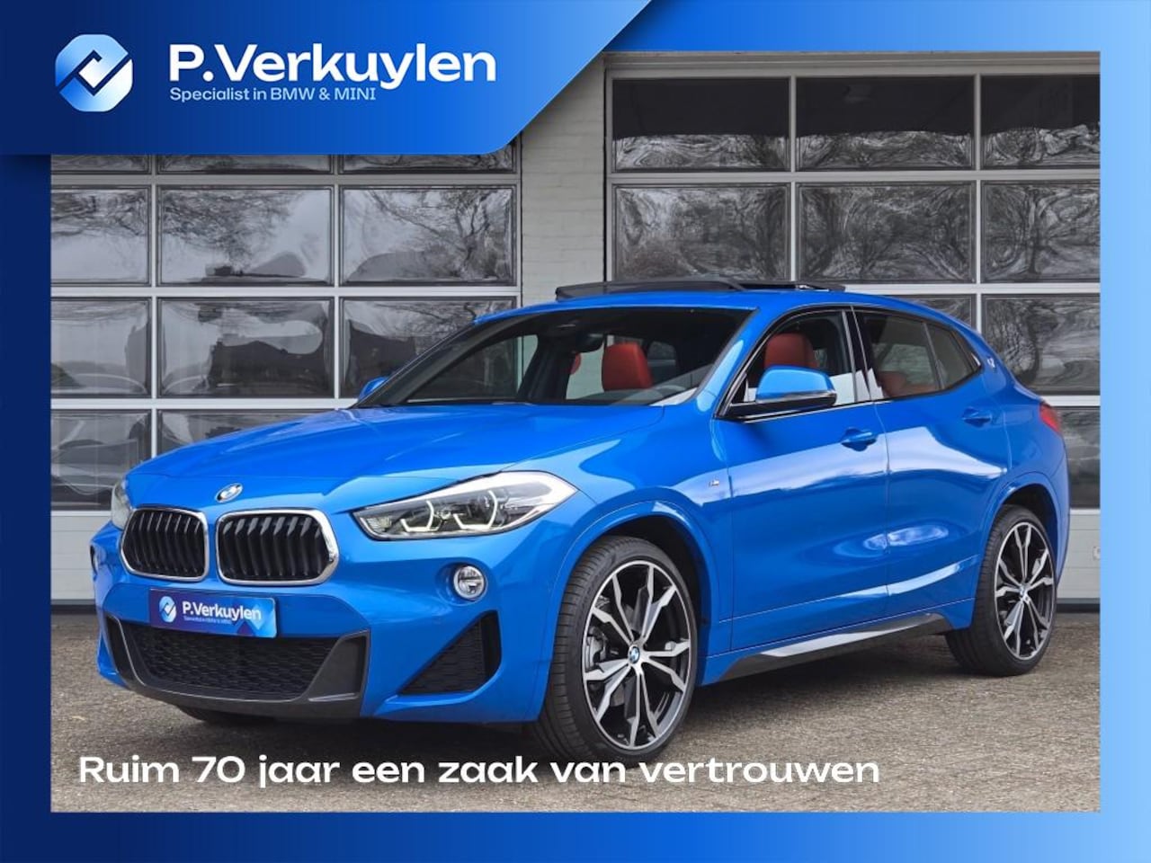 BMW X2 - 18I M SPORT I LEDER I PANORAMA I 19 INCH I MEMORY SEATS I - AutoWereld.nl