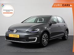 Volkswagen e-Golf - e-Golf Navigatie Digitale cockpit Led Bluetooth Cruise control adaptive Lichtmetalen Velge