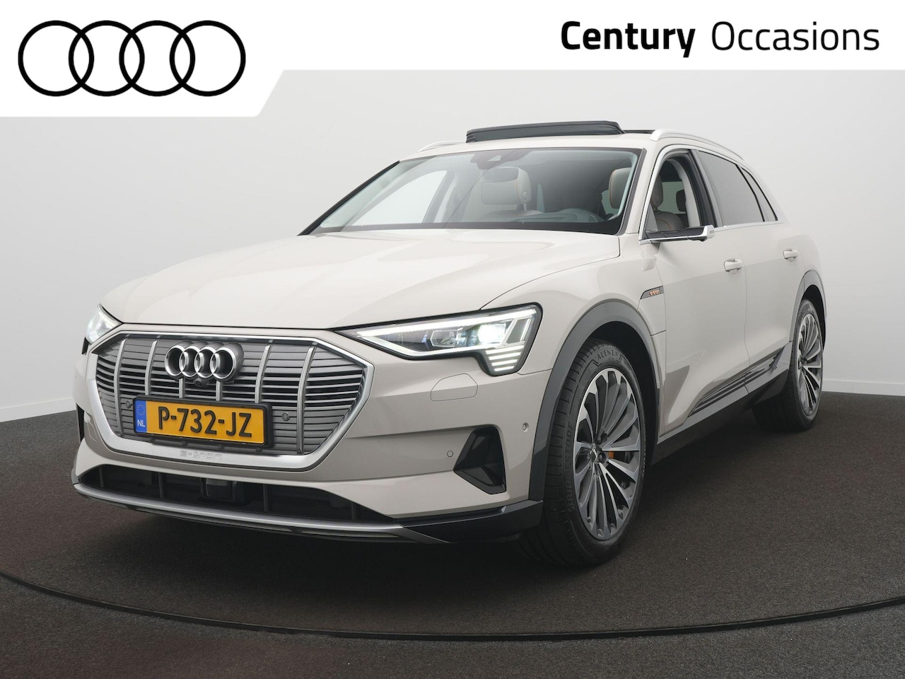 Audi e-tron - e-tron 55 quattro advanced Pro Line Plus 95 kWh | Panoramadak | Leren Bekleding | Head Up - AutoWereld.nl