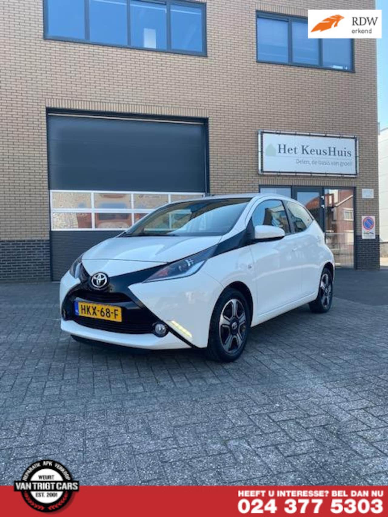 Toyota Aygo - 1.0 VVT-i x-play 5 Deurs - AutoWereld.nl