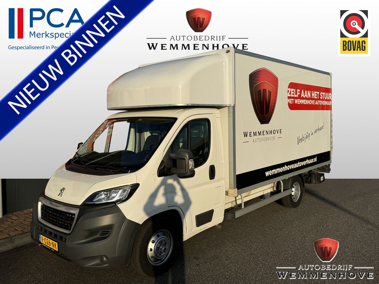 Peugeot Boxer - 435 2.0 BlueHDI L4H2 Pro 164PK!! Laadlift/Spoiler/Airco/Cruise /Camera - AutoWereld.nl