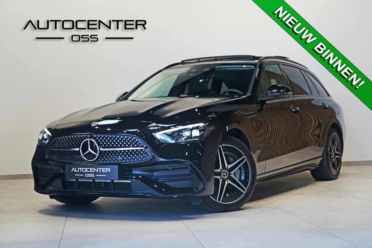 Mercedes-Benz C-klasse Estate - 300 e AMG Line ✅ STOELKOELING ✅ PANO ✅ HEAD-UP ✅ 360 ✅ ADAP.CRUISE - AutoWereld.nl
