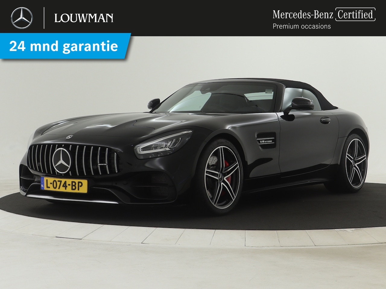 Mercedes-Benz AMG GT Roadster - 4.0 Premium | V8 | 476 pk | Airscarf |  Alarm | Distronic |  Brandstoftank met groter volu - AutoWereld.nl