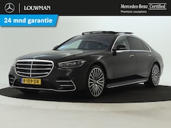 Mercedes-Benz S-klasse - 450 4MATIC Lang AMG Line | Dodehoekdetector | Panoramadak | Inclusief 24 maanden MB Certif
