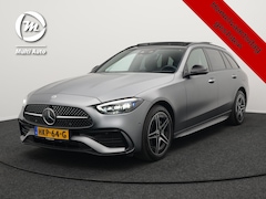 Mercedes-Benz C-klasse Estate - 300 e AMG Line Plug in Hybrid Selenite Magno Night PHEV | Panodak | Trekhaak af Fabriek |