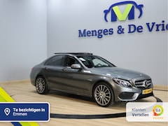 Mercedes-Benz C-klasse - 400 4MATIC Prestige AMG Airco ECC | 360 Camera | Adaptive Cruise | Panorama | Burmester |