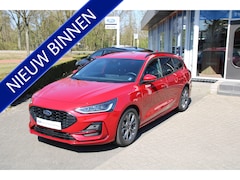 Ford Focus Wagon - 1.0 EcoBoost 155 PK Hybrid AUTOMAAT ST- Line AFNEEMBARE TREKHAAK | WINTERPAKKET | NAVIGATI