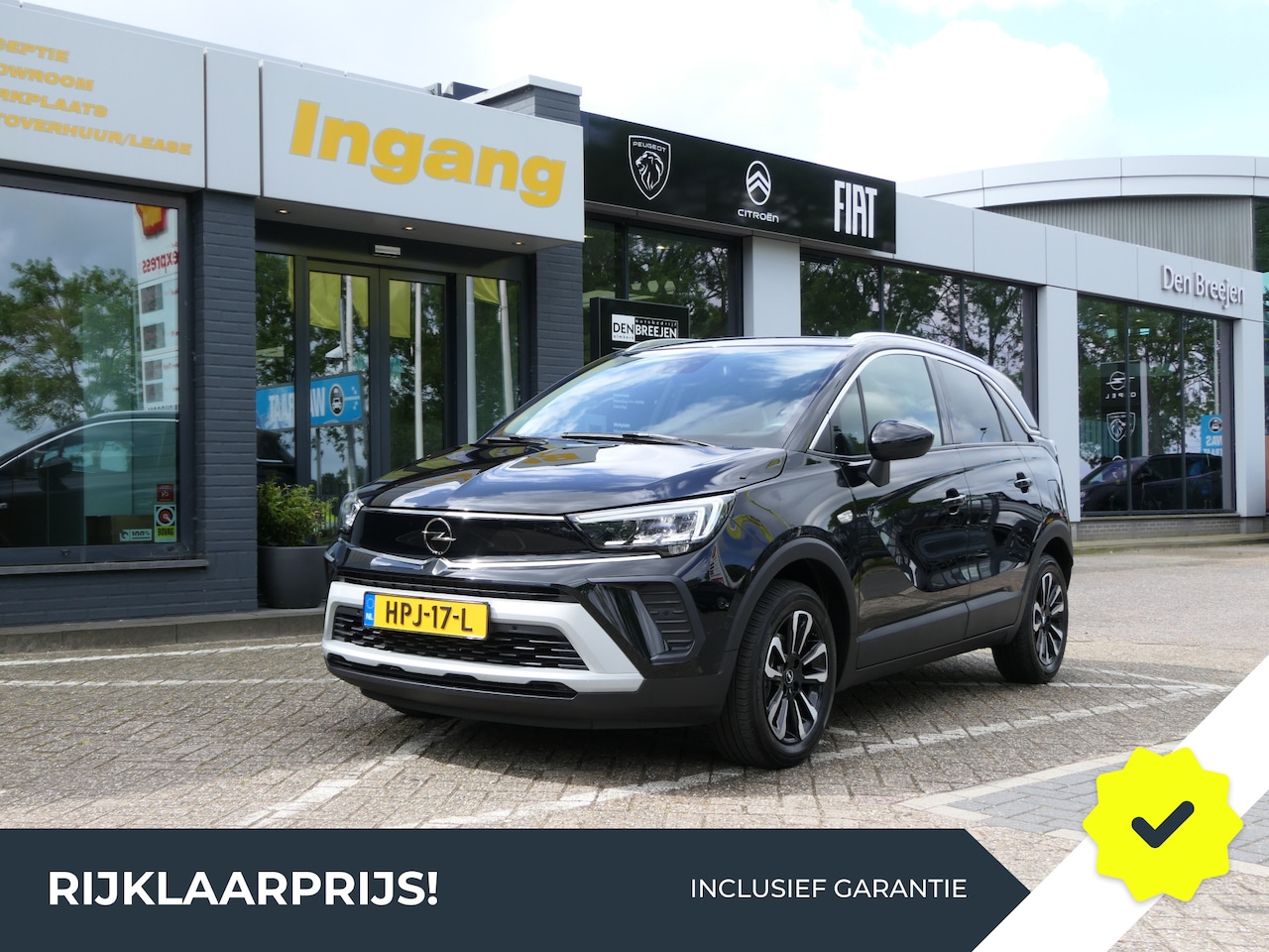 Opel Crossland - 1.2 Turbo 130pk Elegance Automaat | Panoramadak | Navigatie - AutoWereld.nl