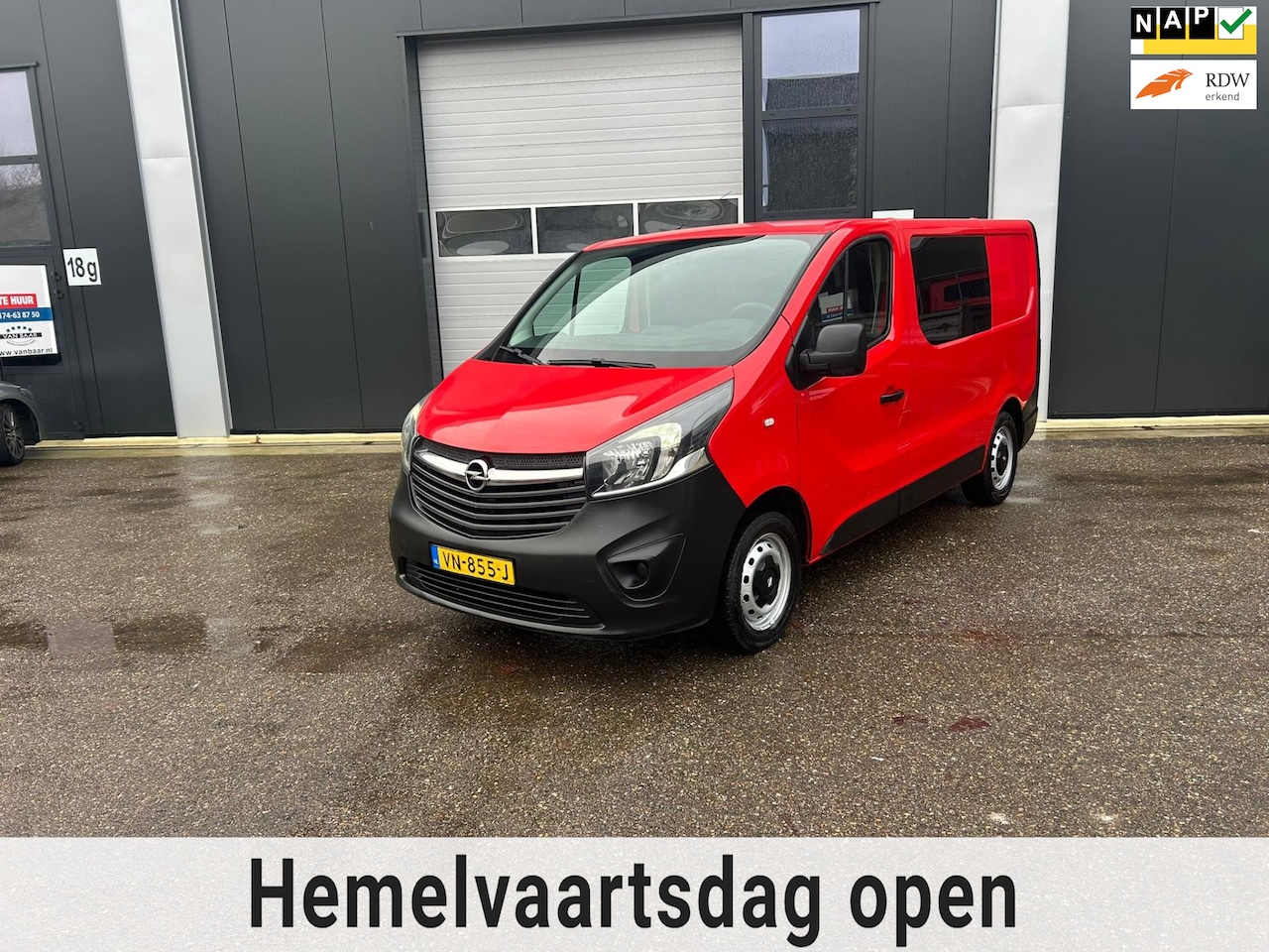 Opel Vivaro - 1.6 CDTI L1H1 DC Edition 1.6 CDTI L1H1 DC Edition - AutoWereld.nl