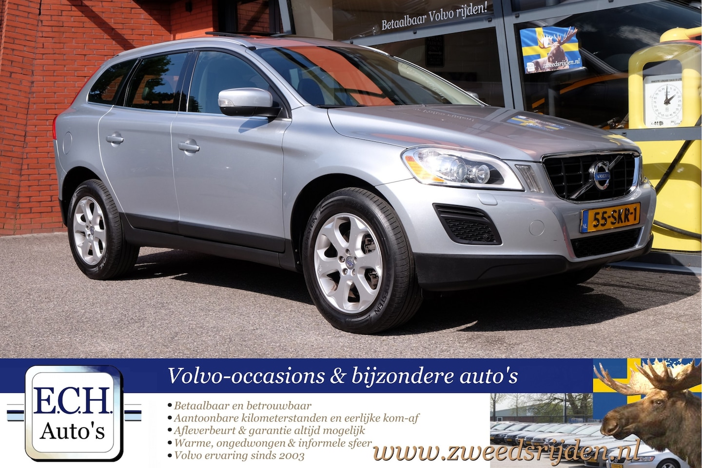 Volvo XC60 - D3 163 pk Aut. Summum, Panoramadak, Leer, Xenon, Trekhaak - AutoWereld.nl
