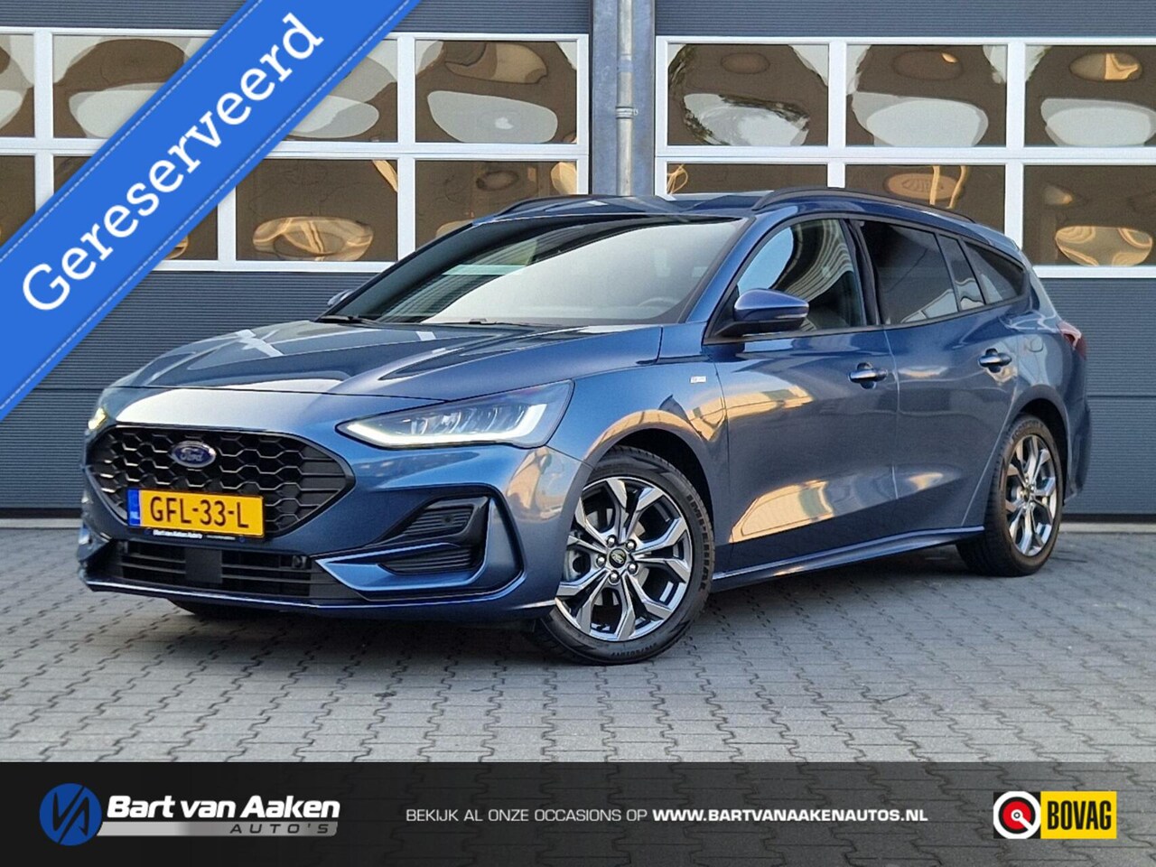 Ford Focus Wagon - 1.0 Hybrid ST Line 125pk Automaat SYNC-4 Camera - AutoWereld.nl