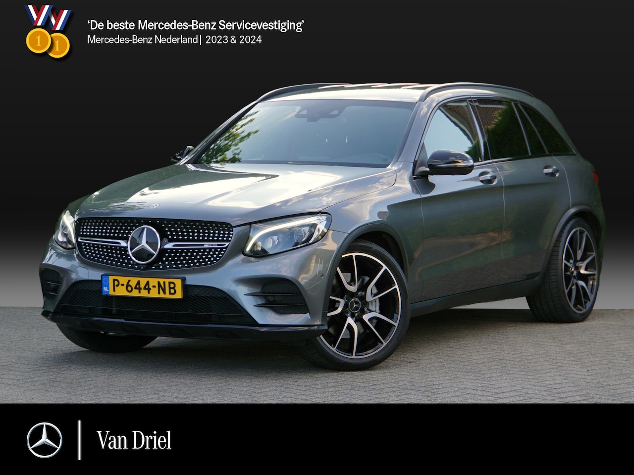 Mercedes-Benz GLC-klasse - AMG GLC 43 4MATIC Night | Standkachel Burmester Rijassistentie - AutoWereld.nl