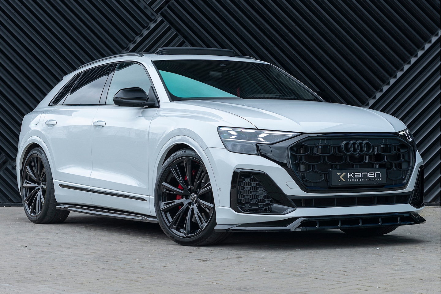 Audi Q8 - 60 TFSI e quattro S-Line Competition Fabrieksgarantie Panodak ACC Trekhaak Achteras Bestr. - AutoWereld.nl
