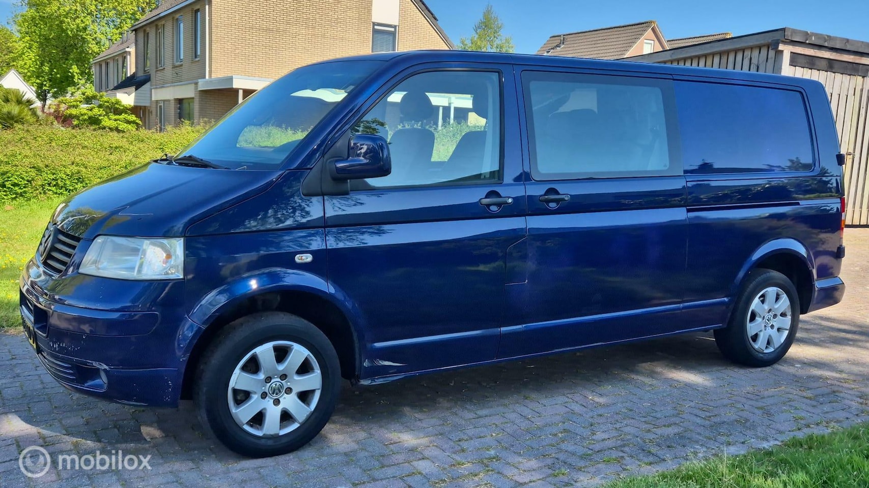 Volkswagen Transporter - 2.5 TDI 340 Budgetline DC LEER AIRCO 2X SCHUIFDEUR CRUISE CONTROL [GEEN AUTOMAA!T HANDGESC - AutoWereld.nl