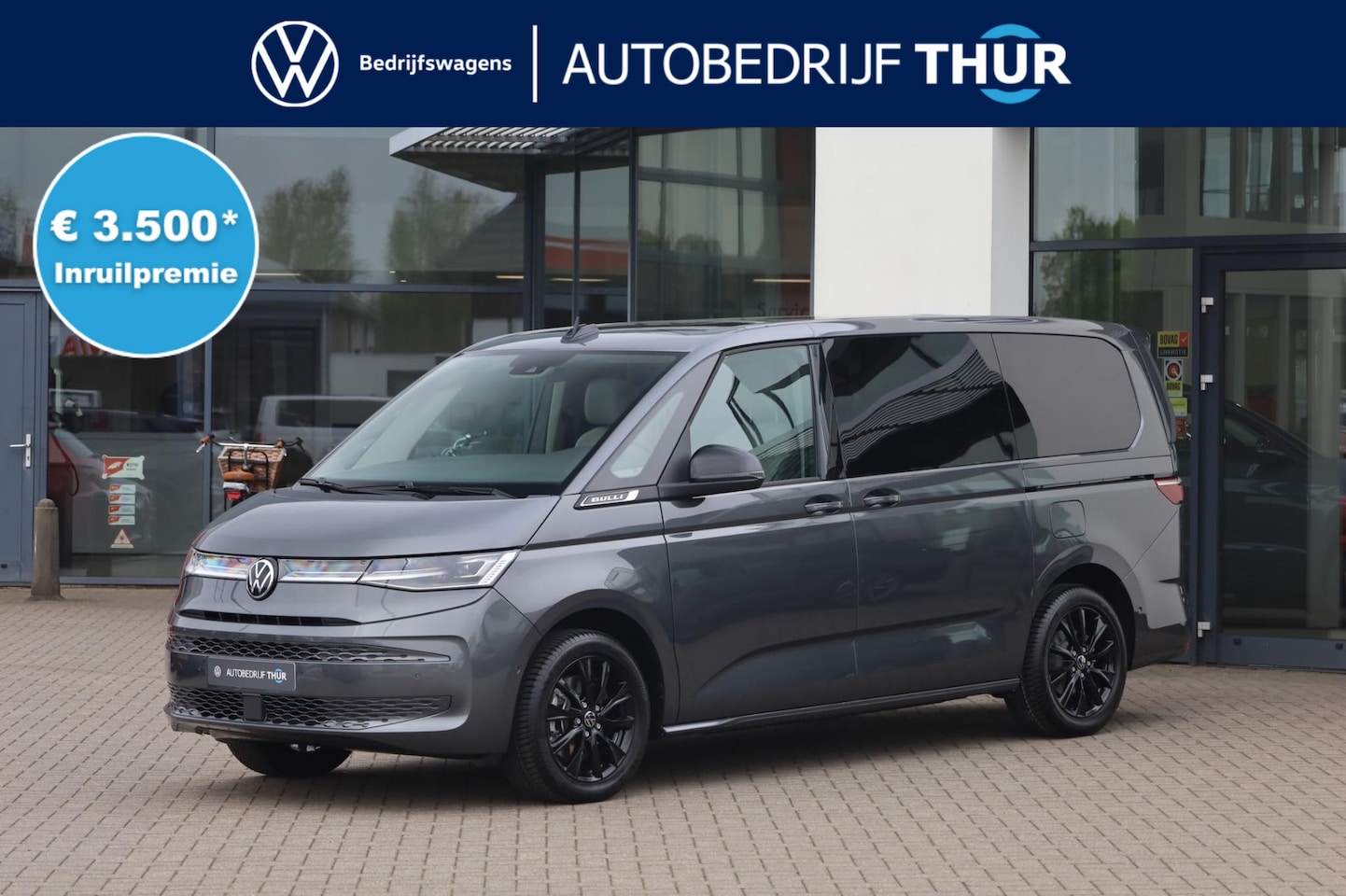 Volkswagen Multivan - 1.5 eHybrid L2 Bulli Edition 4Motion 245PK / 180kW  LED Matrix IQ.Light, achteruitrijcamer - AutoWereld.nl