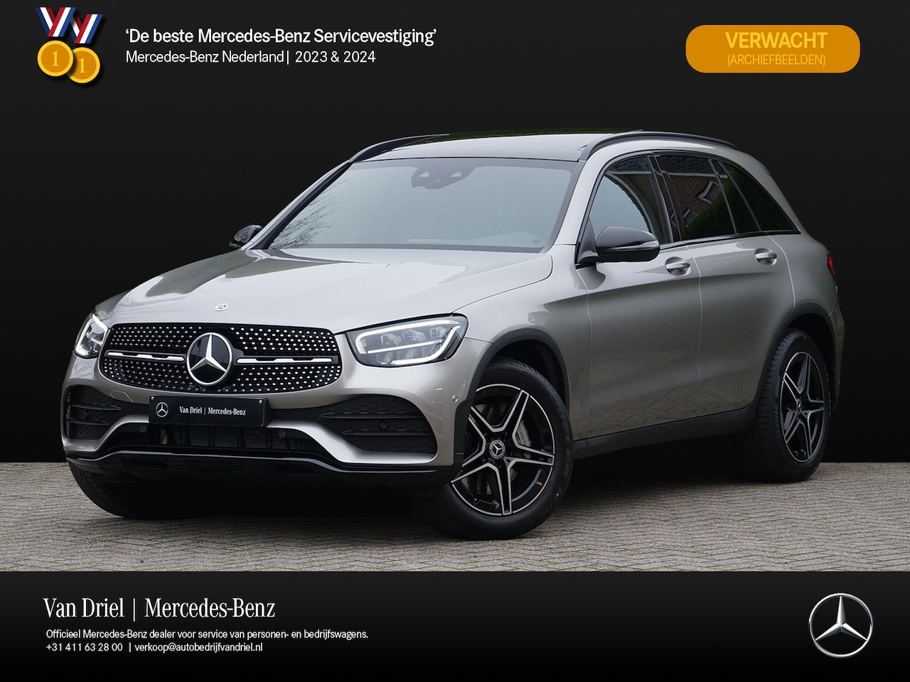 Mercedes-Benz GLC-klasse - 300 4MATIC AMG line | Pano Distronic Memory Trekhaak - AutoWereld.nl