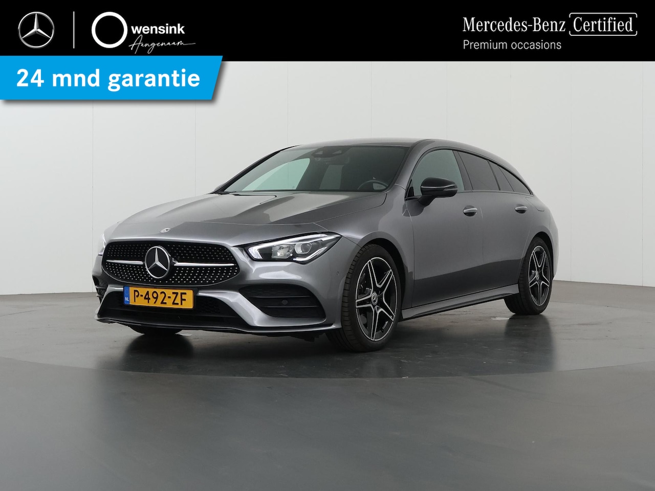 Mercedes-Benz CLA-klasse Shooting Brake - 180 Premium Plus | AMG | Night | Trekhaak | Sfeerverlichting | Stoelverwarming | Achteruit - AutoWereld.nl