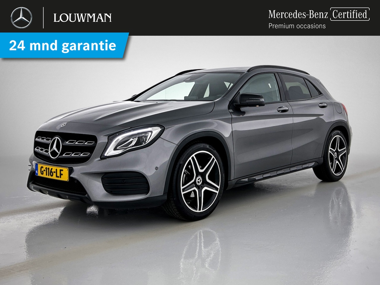 Mercedes-Benz GLA-Klasse - 180 AMG Night | Panorama schuif-/kanteldak | Elektr. Achterklep | Parkeerpakket + camera | - AutoWereld.nl