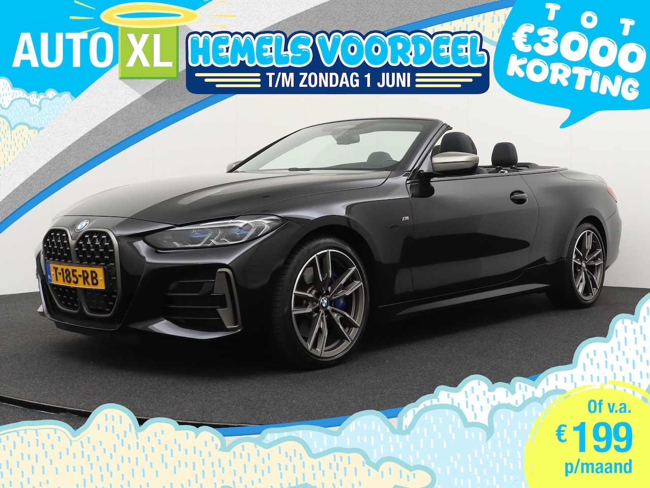 BMW 4-serie Cabrio - M440i xDrive M-Sport Camera Harman/Kardon LMV 19' 3 - AutoWereld.nl