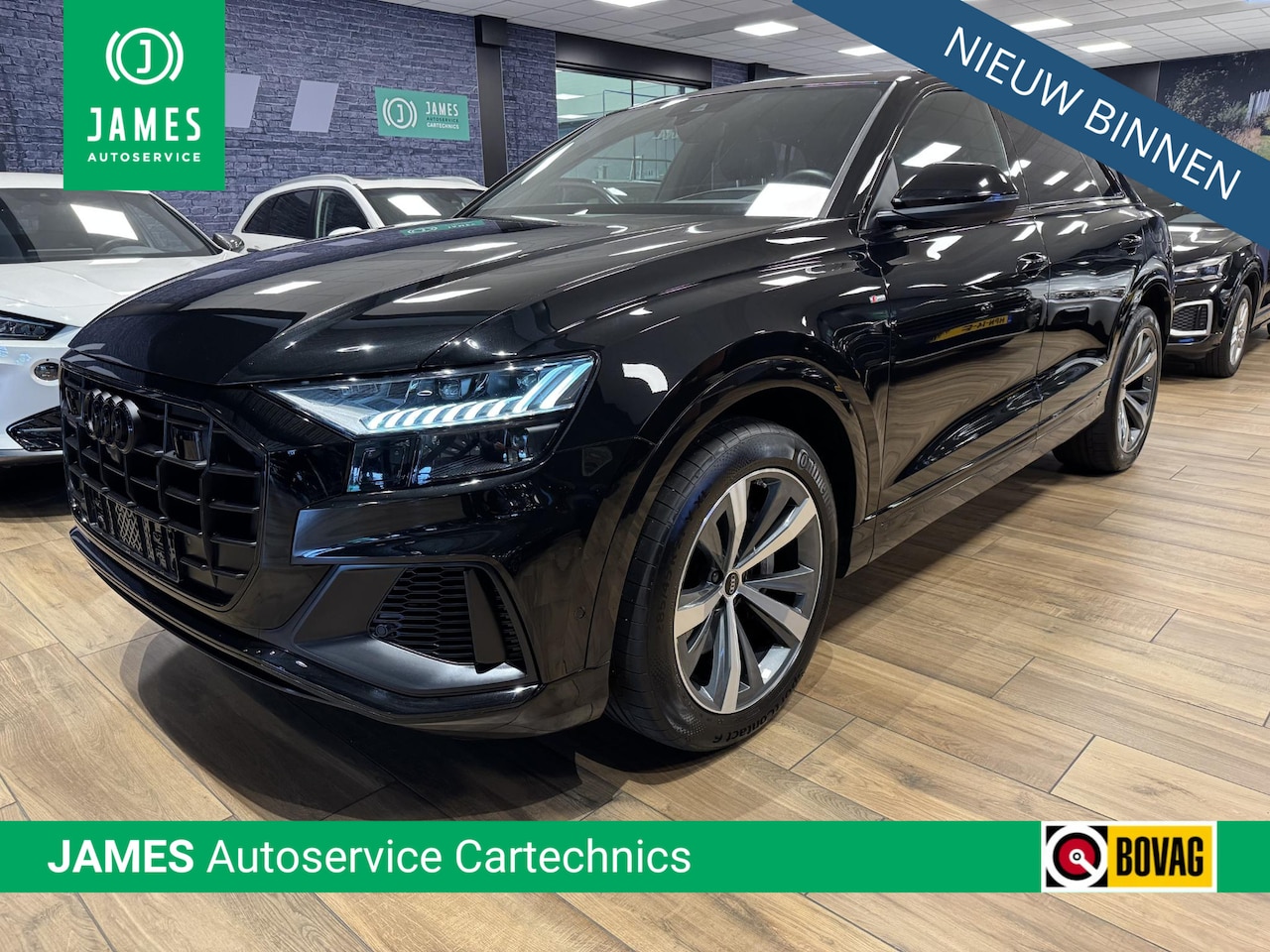 Audi Q8 - 55 TFSI e quattro Pro Line S |Pano|360 Camera|HUD|Trekhaak|Incl. Winterbandenset erbij - AutoWereld.nl