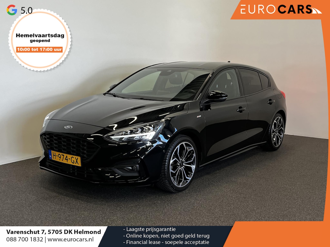 Ford Focus - 1.0 EcoBoost ST Line Business Airco|ECC Navi Carplay PDC VA + Camera Full LED Design Pack - AutoWereld.nl